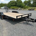Carry On 7 x 16 Low Profile Equipment Trailer Ladder Ramps