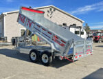 2024 N&N Trailers 7x14 14K Galvanized Hydraulic Dump Trailer