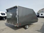 Mission Trailers 101x12 Aluminum 2-Place Crossover w/Mats & Guides, Rear Canopy - Image 8
