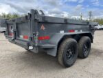 2024 RawMaxx 5X10 7K Powder Coated Dump Trailer - Image 6