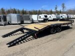 2024 Diamond C 8.5x20 20K Deckover Equipment Trailer w/ 72” Flip-Knee Ramps - Image 9