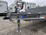 2024 Diamond C 8.5x20 20K Deckover Equipment Trailer w/ 72” Flip Knee Ramps - Image 9