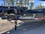 2024 Diamond C 8.5x20 20K Deckover Equipment Trailer w/ 72” Flip-Knee Ramps - Image 14