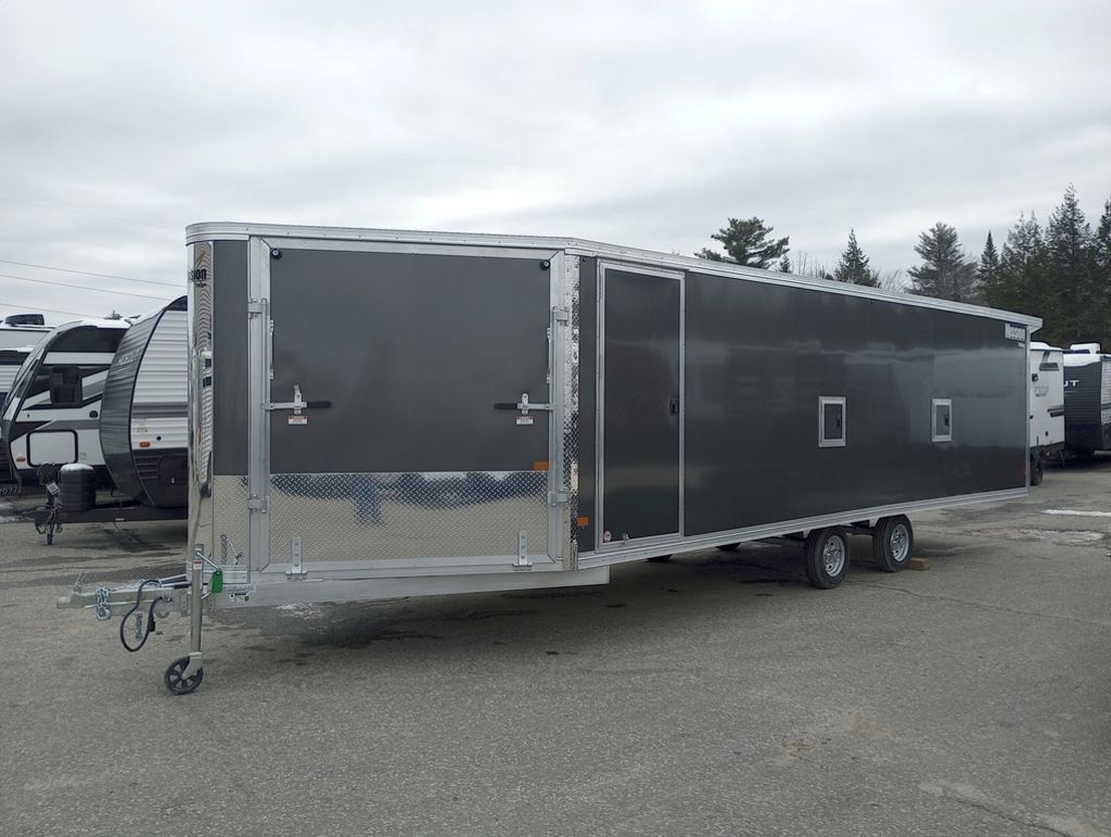 E301E6FC-17E3-41AD-BCF2-019F7B992935-1.jpg 2024 Mission Trailers 101x24 Aluminum 4/5 Place Drive In/Out Deckover - Image 1