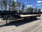 2024 Diamond C 8.5x20 20K Deckover Equipment Trailer w/ 72” Flip-Knee Ramps - Image 2