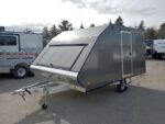 Mission Trailers 101x12 Aluminum 2-Place Crossover w/Mats & Guides, Rear Canopy