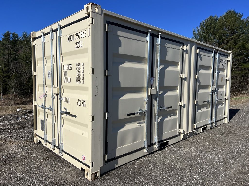 FBBFE180-22ED-4022-9CC3-B63225D2BE2B-1.jpg 20' Storage Container One Trip Side Doors - Image 1