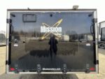 2021 Mission Trailers 101x12 Aluminum 2-Place Crossover Hybrid w/Blackout PKG - Image 6