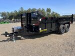 2024 Griffin Trailers 7x16 14K Telescopic Dump Trailer w/Ramps - Image 2