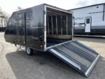 2021 Mission Trailers 101x12 Aluminum 2-Place Crossover Hybrid w/Blackout PKG - Image 2
