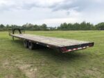 2002 Kaufman Trailers 101X40 Gooseneck Equipment Trailer w/Toolbox - Image 7