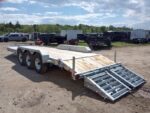 2024 N&N Trailers 7x20+3 Galvanized 22.5K Lowpro Equipment Trailer - Image 3