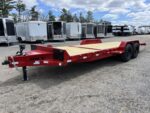 2024 Rice Trailers 7x22 16K Tilt Deck Powder Coat Equipment w/Toolbox