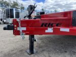 2024 Rice Trailers 7x22 16K Tilt Deck Powder Coat Equipment w/Toolbox - Image 18