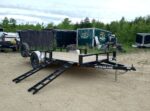 2024 PJ Trailers 7x14 Powder Coated Open Utility Trailer