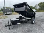 Premier 5x8 Low Profile Dump Trailer w/ Spreader Gate (7K GVWR) - Image 2