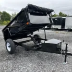 Premier 5x8 Low Profile Dump Trailer w/ Spreader Gate (7K GVWR)