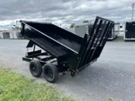 Premier 6x10 Low Profile Dump Trailer w/ Landscape Ramp (7K GVWR) - Image 3