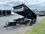 Premier 6x10 Low Profile Dump Trailer w/ Landscape Ramp (7K GVWR) - Image 4
