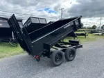 Premier 6x10 Low Profile Dump Trailer w/ Landscape Ramp (7K GVWR) - Image 6