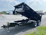 Premier 6x12 Low Profile Dump Trailer w/ Landscape Ramp (7K GVWR) - Image 3