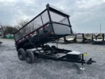Premier 7x12 High Side Dump Trailer w/ Combo Gate & Ramps for Sale