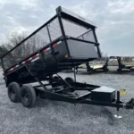 Premier 7x12 High Side Dump Trailer w/ Combo Gate & Ramps for Sale