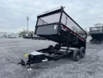 Premier 7x12 High Side Dump Trailer w/ Combo Gate & Ramps for Sale - Image 6