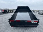 Premier 7x14 Low Profile Dump Trailer w/ Combo Gate & Ramps (14K GVWR) - Image 3