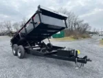 Premier 7x14 Low Profile Dump Trailer w/ Combo Gate & Ramps (14K GVWR)