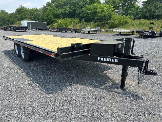 Premier-8.5x20-Deckover-Equipment-Trailer-14K-GVW-Slide-Out-Ramps-Toolbox-12K-Jack-4.jpg Premier 8.5 x 20 Deck over Equipment Trailer 14K - Image 1
