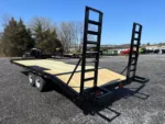 Premier 8.5 x 24 Deck over Equipment Trailer Ladder Ramps - Image 2
