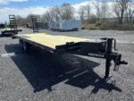 Premier 8.5 x 24 Deck over Equipment Trailer Ladder Ramps