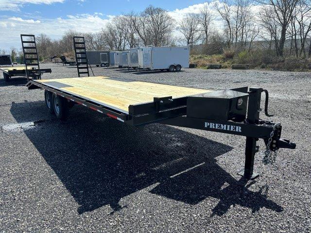 Premier-8.5x24-Deckover-Equipment-Trailer-Beavertail-Ladder-Ramps-7k-Axles-6.jpg Premier 8.5 x 24 Deck over Equipment Trailer Ladder Ramps - Image 1
