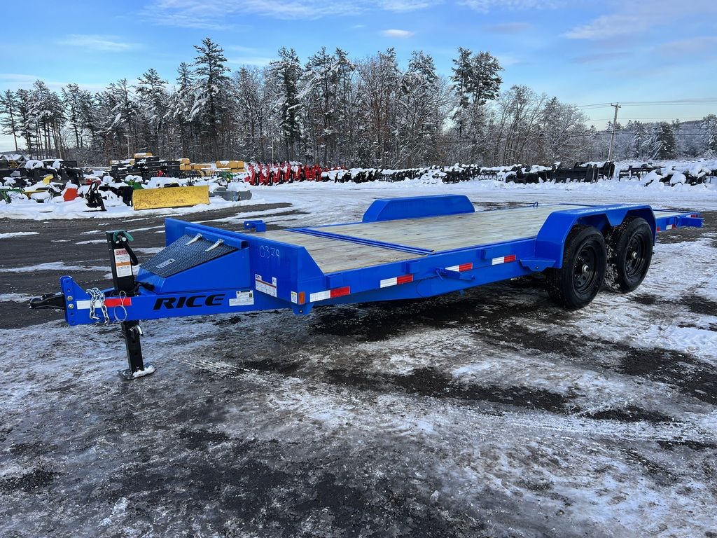 Tilt-Deck-Equipment-grgr-1.jpg 2024 Rice Trailers 7x20 14K Partial Tilt Deck Equipment - Image 1