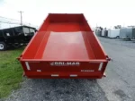 BWISE 6x12 Dump Trailer w/ Spreader Gate (10K GVWR) - Image 2