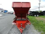 BWISE 6x12 Dump Trailer w/ Spreader Gate (10K GVWR) - Image 4