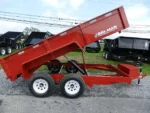 BWISE 6x12 Dump Trailer w/ Spreader Gate (10K GVWR) - Image 6