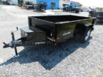 BWISE 5x10 Low Profile Dump Trailer w/ Spreader Gate (5K GVWR) - Image 2