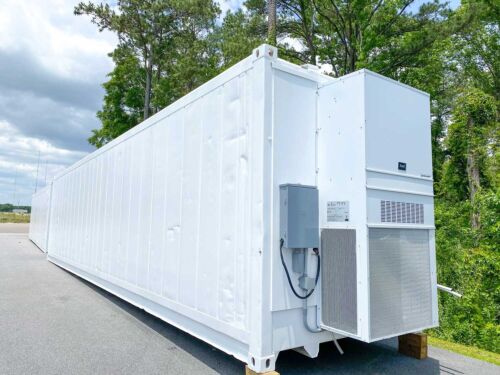 s-l500-8-2-1.jpg 40 Ft High Cube Insulated Shipping Container With 5 Ton Bard Hvac Unit - Image 1